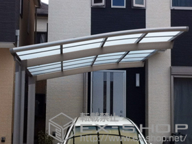 のカーポート カーブポートシグマ? 積雪〜30cm対応 施工例