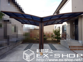 のカーポート プレシオスポート Y合掌　積雪〜20cm対応 施工例