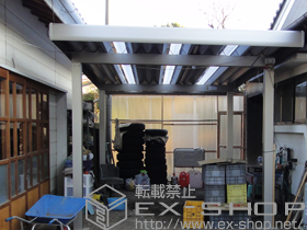 のカーポート ジーポートneo Aタイプ 積雪〜100cm対応 施工例