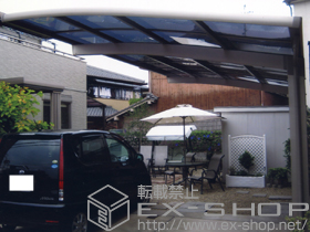 のカーポート カーブポートシグマIII 積雪〜30cm対応 施工例