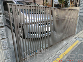 のカーゲート オーバードアS2型 手動式 施工例