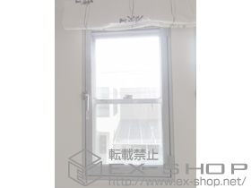 の二重窓（内窓） インプラス　ダストバリア仕様　開き窓外観左吊元 施工例