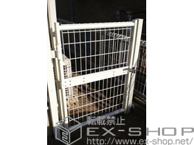 の門扉 ハイグリッド門扉N8型 片開き 柱使用 施工例