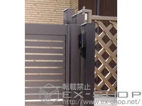 LIXIL ���N�V��(TOEX)�̃t�F���X �X�e�C�E�b�h�t�F���X �{�H��