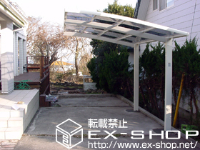 のカーポート カーブポートシグマIII 積雪〜20cm対応 施工例