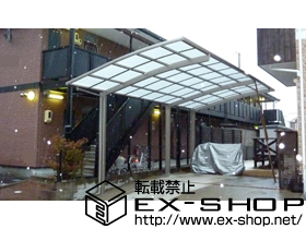 のカーポート カーブポートシグマIII 延長 積雪〜20cm対応 施工例