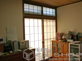 LIXIL リクシル(トステム)の内窓（二重窓・二重サッシ） インプラス ダストバリア 引違い 2枚建て 施工例