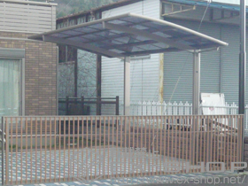 のカーポート カーブポートシグマIII 積雪〜30cm対応 施工例