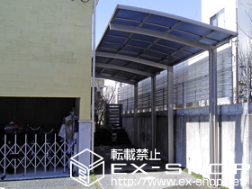 のカーポート カーブポートシグマIII 縦連棟 積雪〜20cm対応 施工例