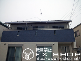 のバルコニー・ベランダ屋根 ライザーテラスII R型 屋根タイプ 連棟 積雪〜20cm対応 施工例