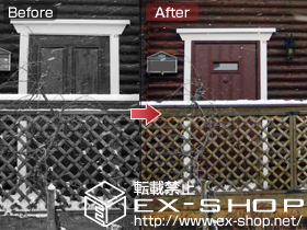 の玄関ドア ラフォース R2 57型 K2仕様 片開き 施工例