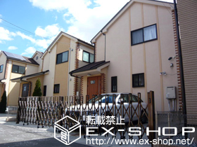 のカーゲート トリップゲート PB型 ノンレールタイプ 両開き 76W 施工例