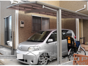 のカーポート プレシオスポート 積雪〜20cm対応 施工例