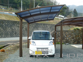 のカーポート プレシオスポート　積雪〜20cm対応 施工例