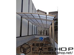 のカーポート レイナポート 縦連棟　積雪〜20cm対応 施工例