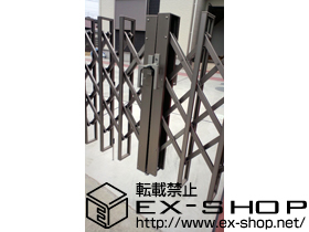 のカーゲート アルシャインHG　親子開き（130+300）W ロング柱使用 施工例