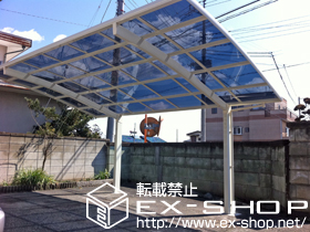 のカーポート カーブポートシグマIII 積雪〜20cm対応 施工例