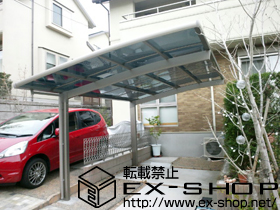 のカーポート カーブポートシグマIII 積雪〜20cm対応 施工例