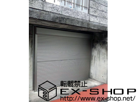 のガレージシャッター ガレージシャッタークワトロ　手動外部付　 施工例