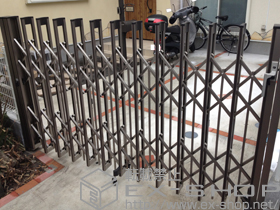 のカーゲート アルシャインII PG型R Cタイプ ノンレール 片開き270S 施工例