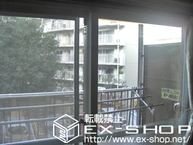 の二重窓（内窓） インプラス　ダストバリア仕様　引違い窓2枚建て 施工例