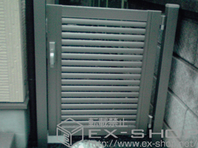 の門扉 プリレオ R3型 片開き 施工例