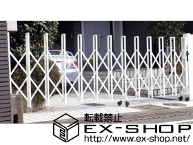 のカーゲート トリップゲートPB型 ノンレール 片開き35S 施工例