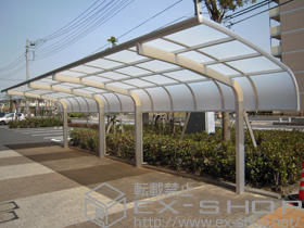 のカーポート テールポートシグマIII 縦連棟 積雪〜30cm対応 施工例