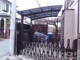 のカーポート カーブポートシグマIII 積雪〜30cm対応 施工例