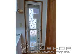 の二重窓（内窓） インプラス　ダストバリア仕様　テラスドアタイプ　外観右吊元 施工例