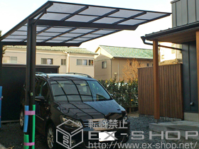 のカーポート アーキフィット 積雪〜20cm対応 施工例