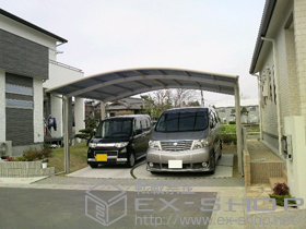 のカーポート レイナツインポート 積雪〜20cm対応 施工例