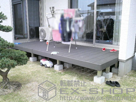 のウッドデッキ リウッドデッキ 200 単体 施工例