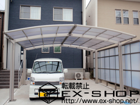 のカーポート レイナポート M合掌　積雪〜20cm対応 施工例