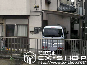 のカーポート カーブポートシグマIII 積雪〜20cm対応 施工例