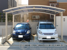 のカーポート レイナツインポート 積雪〜20cm対応 施工例