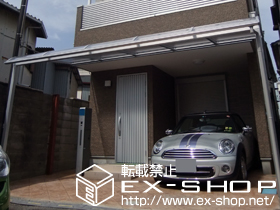 のテラス屋根 ヴェクターテラス R型 テラスタイプ 単体　積雪〜20cm対応 施工例