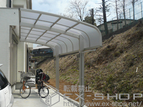 のカーポート レイナキャップポート 積雪〜20cm対応 施工例