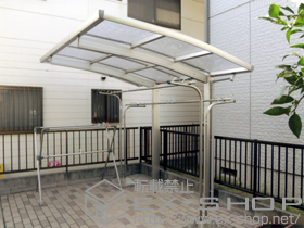 のサイクルポート・駐輪場 レイナポート ミニ 積雪〜20cm対応 施工例