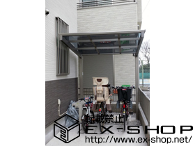 のサイクルポート・駐輪場 エックスルーフ サイクルポート オープンタイプ 積雪〜30cm対応 施工例