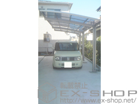 のカーポート カーブポートシグマIII 延長 積雪〜30cm対応 施工例