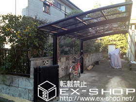 のカーポート カーブポートシグマIII 積雪〜20cm対応 施工例