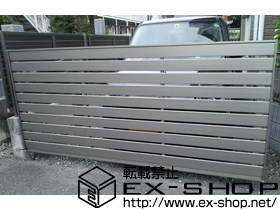 のカーゲート オーバードアS5型 手動式 施工例