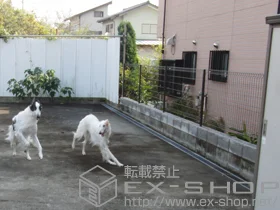 LIXIL ���N�V��(TOEX)�̃t�F���X�E��E�� �n�C�O���b�h�t�F���XUF8�^ �t���[�|�[���^�C�v �{�H��