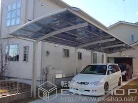 のカーポート レイナポート 縦連棟 積雪〜20cm対応 施工例