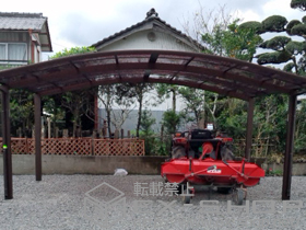 のカーポート レイナツインポート 積雪〜20cm対応 施工例