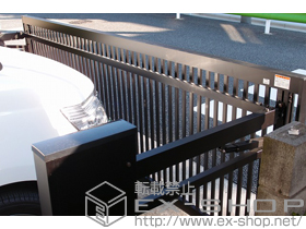 のカーゲート オーバードアS2型 電動式 施工例