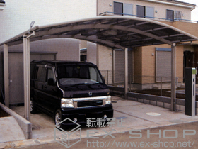 のカーポート レイナツインポート 積雪〜20cm対応 施工例