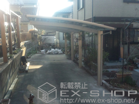 のカーポート プレシオスポート 縦連棟 積雪〜20cm対応 施工例