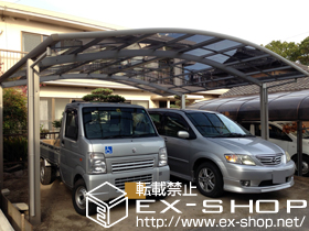 のカーポート レイナツインポート　積雪〜20?対応 施工例